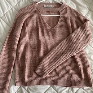 Keyhole Sweater